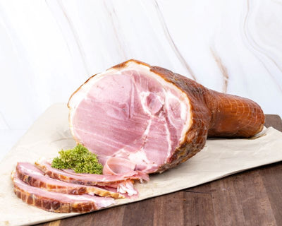 Free range ham on the bone