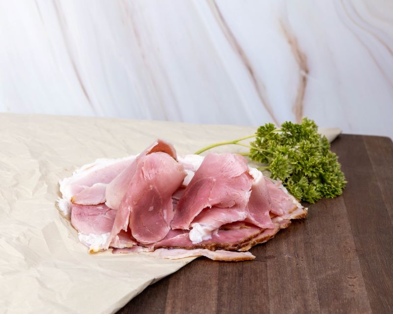 Free range shaved ham